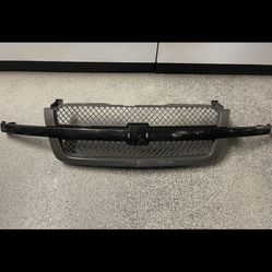 03-05 Chevy Silverado SS Grille Front Black Grey Grill 1500 / 2500 / 3500