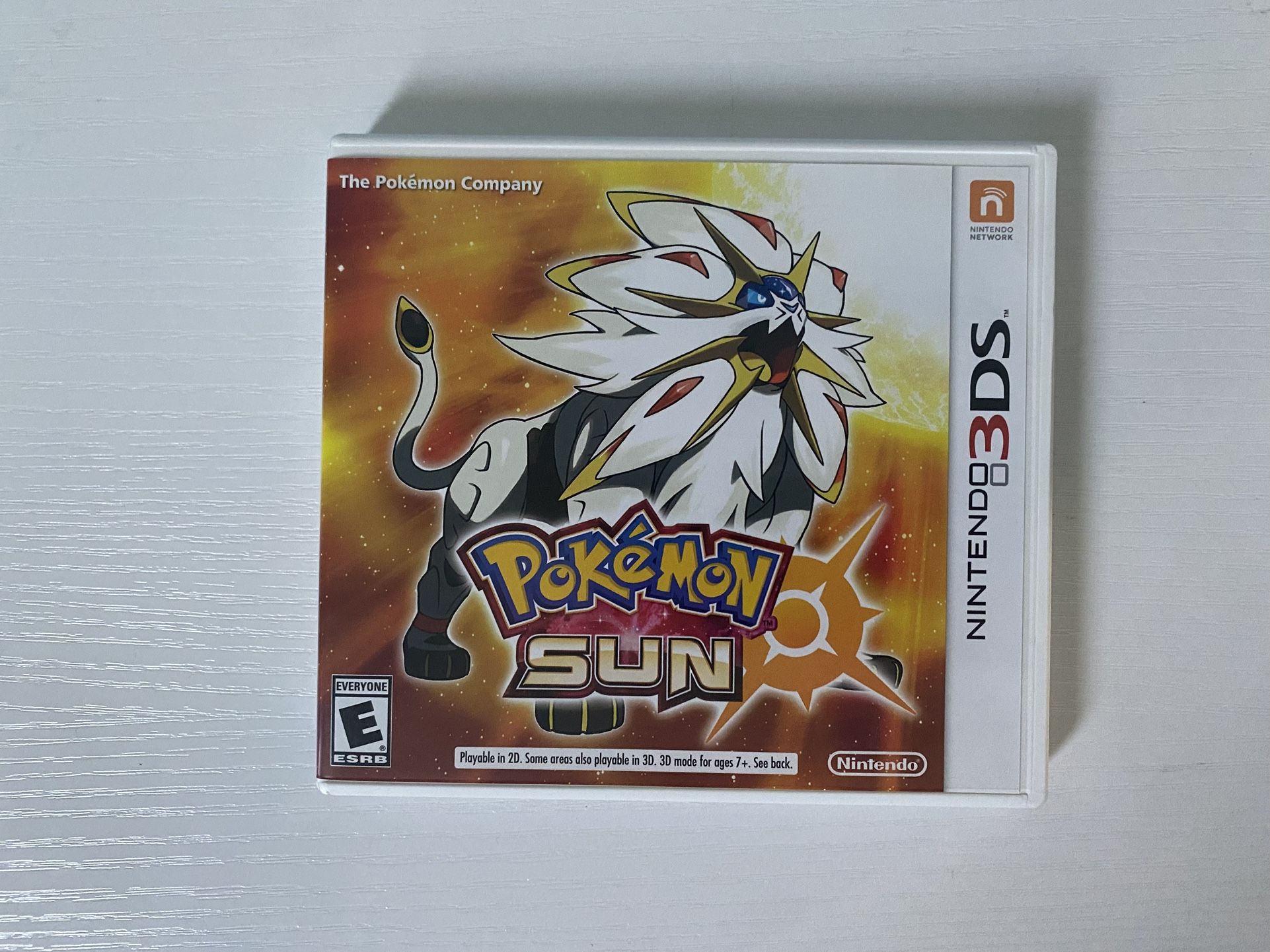 Pokémon Sun For 3DS