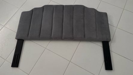 Queen velvet headboard, like you