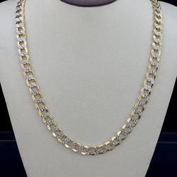 Men’s 14k Diamond Cut Chain