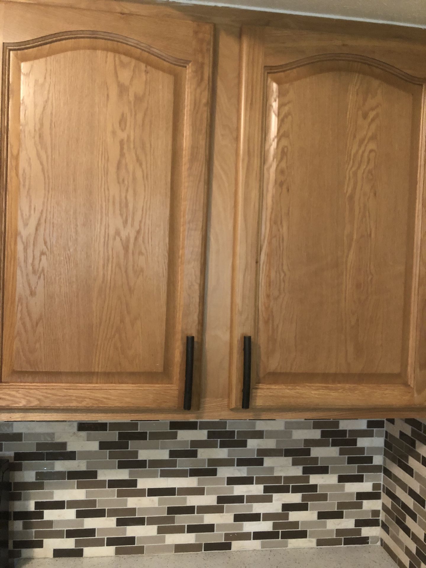 Kitchen cabinets