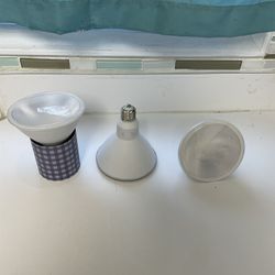 New Outdoor Flood Lights, Replacing 90 W- 10w LED  (900Lumens) GE  Brand  $3. 00 Per Bulb.