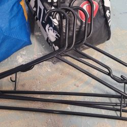 Black Plastic Hangers