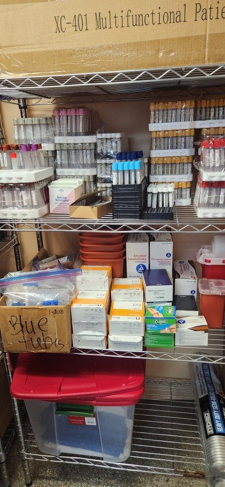 Free Medical And Phlebotomy Supplies