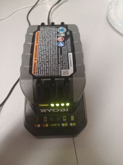 Ryobi charger and battery