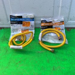 Gas Dryer & Gas Range Hoses 