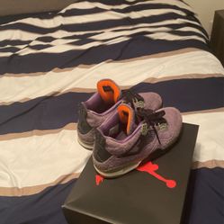 WMNS AIR Jordan 4 Retro Canyon Purple