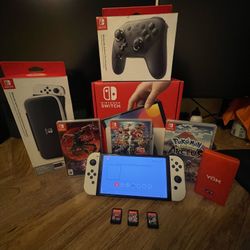 Nintendo Switch OLED White and More