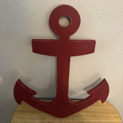 Wood anchor Wall Decor 