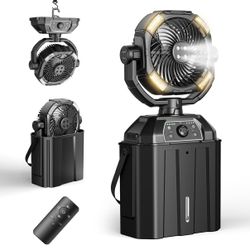 Camping Fan (Black)