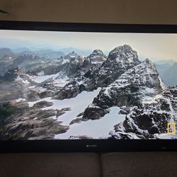 Sharp AQUOS 52″ LCD TV – Excellent Condition w/ Remote