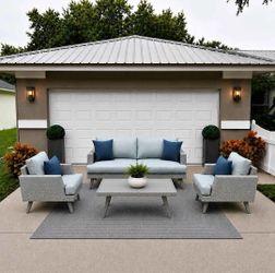 Outdoor Furniture Set, Sunbrella Cushions