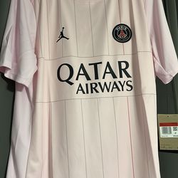 Jordan Paris pink jersey