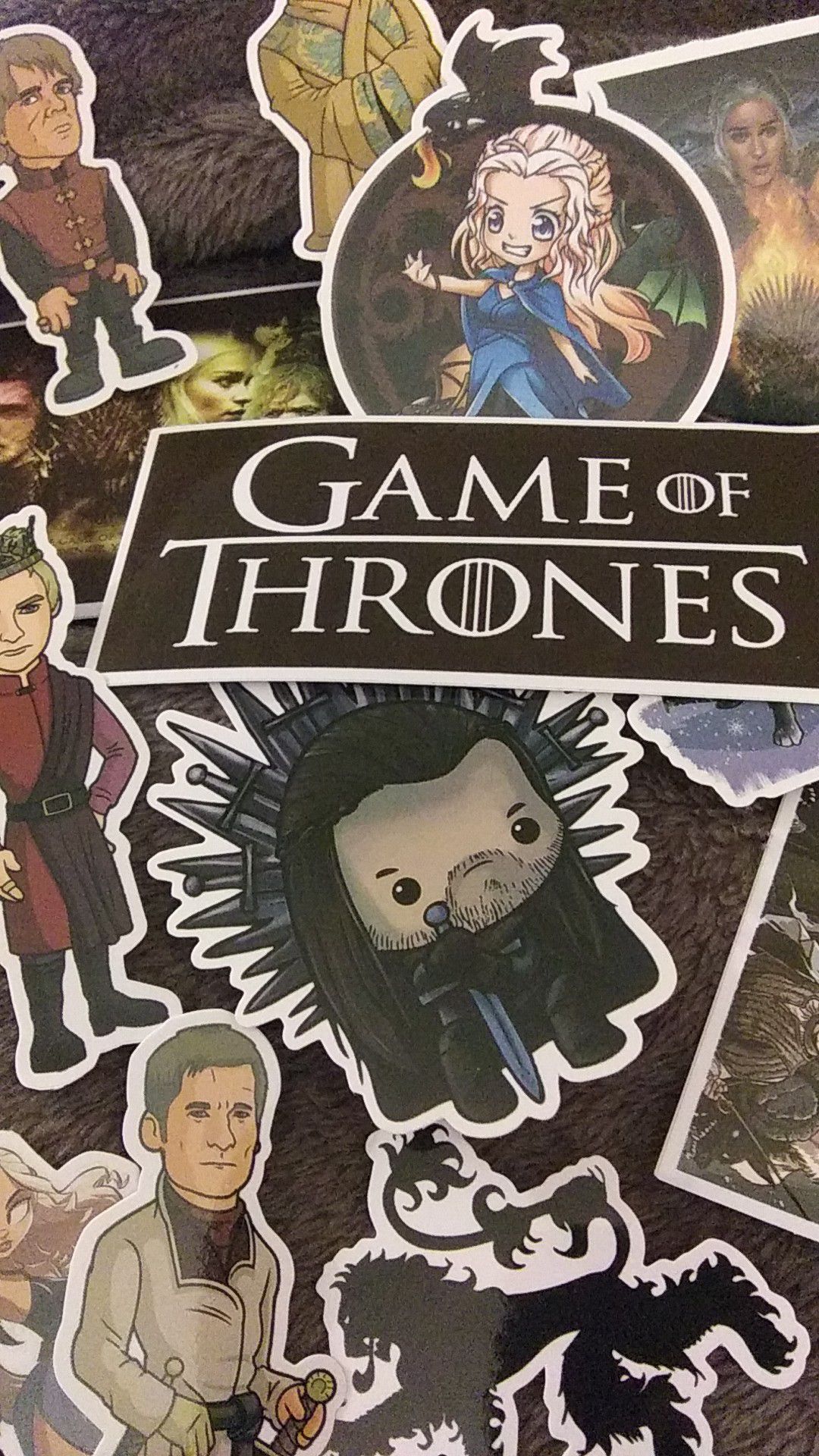 NEW GAME OF THRONES STICKERS
