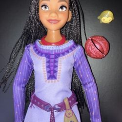 Exclusive Disney Store Singing Wish Asha Doll