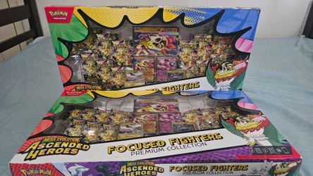 Focused Fighters Pokemon Cards