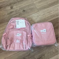 Avery Pottery Barn Backpack And Lunchbox 