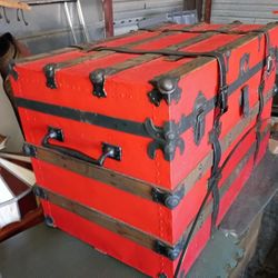 Antique Steamer Trunk