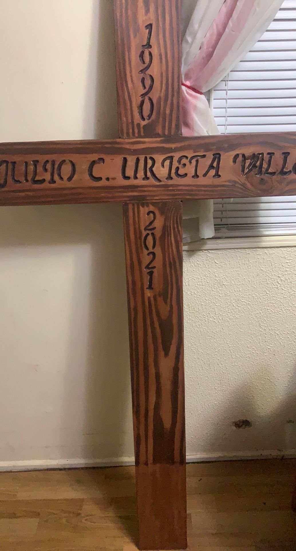 Cross Work Made From Treated Pine Wood 