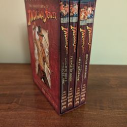 Indiana Jones Trilogy Movies Boxed DVD Set with Bonus