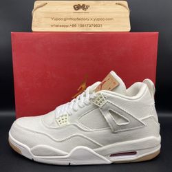 Air Jordan 4 Retro Levis NRG “White Denim”