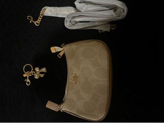 White Coach Bag