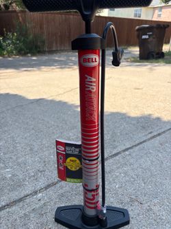 Bell Air Bike Pump-Red