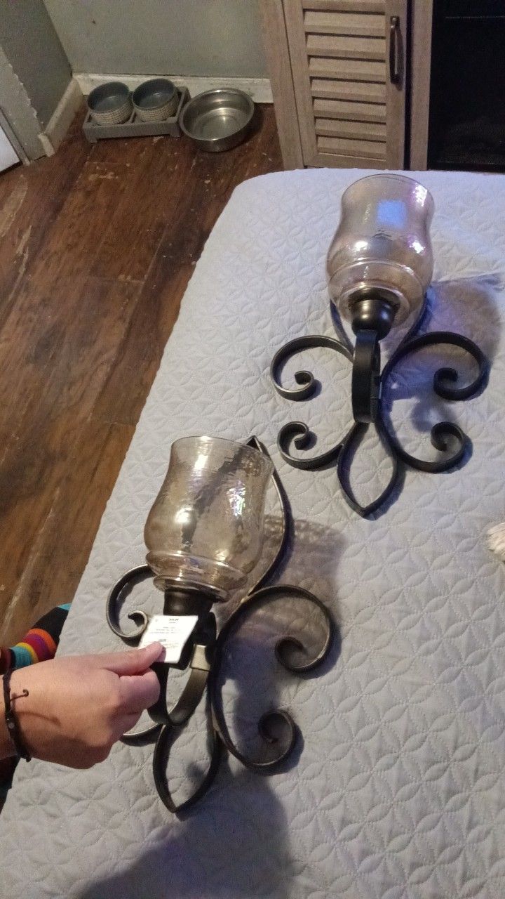 Candle Holder Wall Decoration Brand New