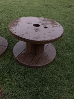 Wooden stools