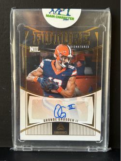 Oronde Gadsden Auto Rookie Card