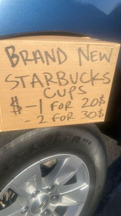 Brand New Starbuck Cups