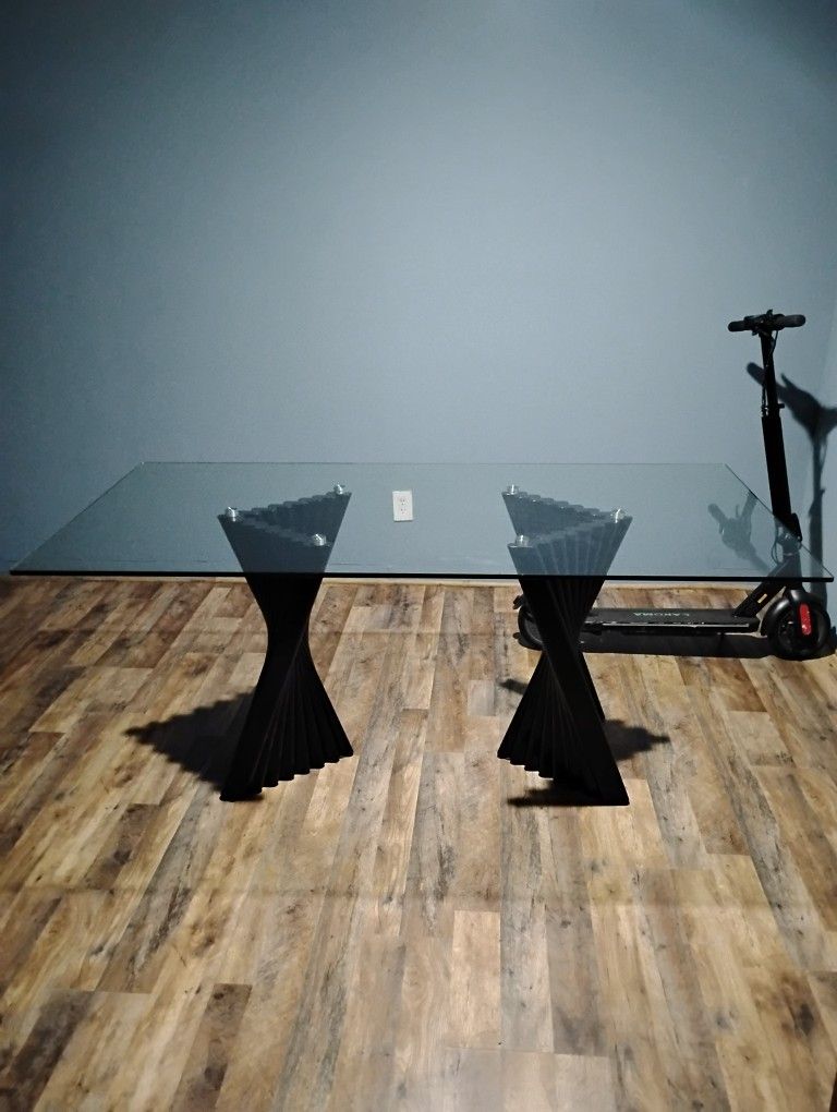 Ammerman Glass Dining Table