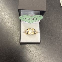 Men’s Two Tone Ring 