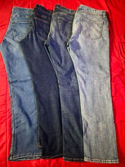 4 pair old navy men jeans slim