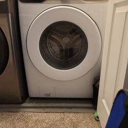 White Samsung Washer