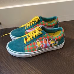 Size 9.5 Vans Sk8 Low Simpsons 