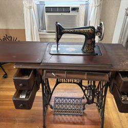 Singer Model 66 Treadle Sewing Machine