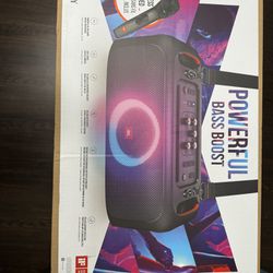 JBL PartyBox On-the-Go Portable Bluetooth Speaker microphone included 