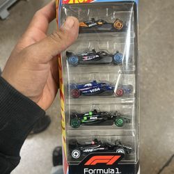 F1 Hotwheels 2024 5pack