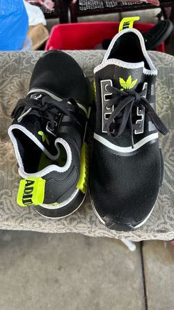 Adidas NMD Sneakers Black Neon Yellow