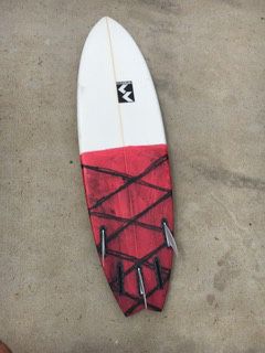 5'8" Blackbird Surfboard