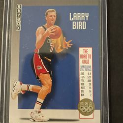 1(contact info removed) Skybox #USA6 Larry Bird Olympic Team Card
