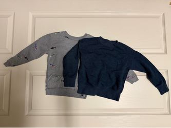 4/5 and 5T boys sweaters