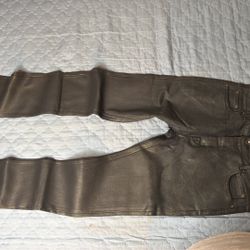 Rick Owen Skinny Wax Jeans 