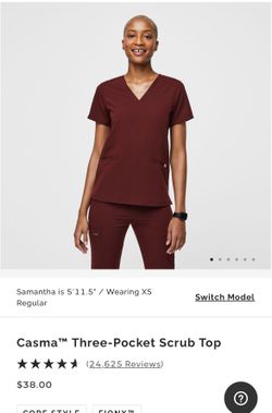 Figs Scrub top