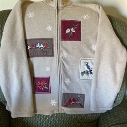 Two Croft And Barrow Tan Women’s  Christmas  Jackets