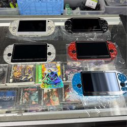 PlayStation Vita with Games $275 Each Gamehogs 11am-7pm