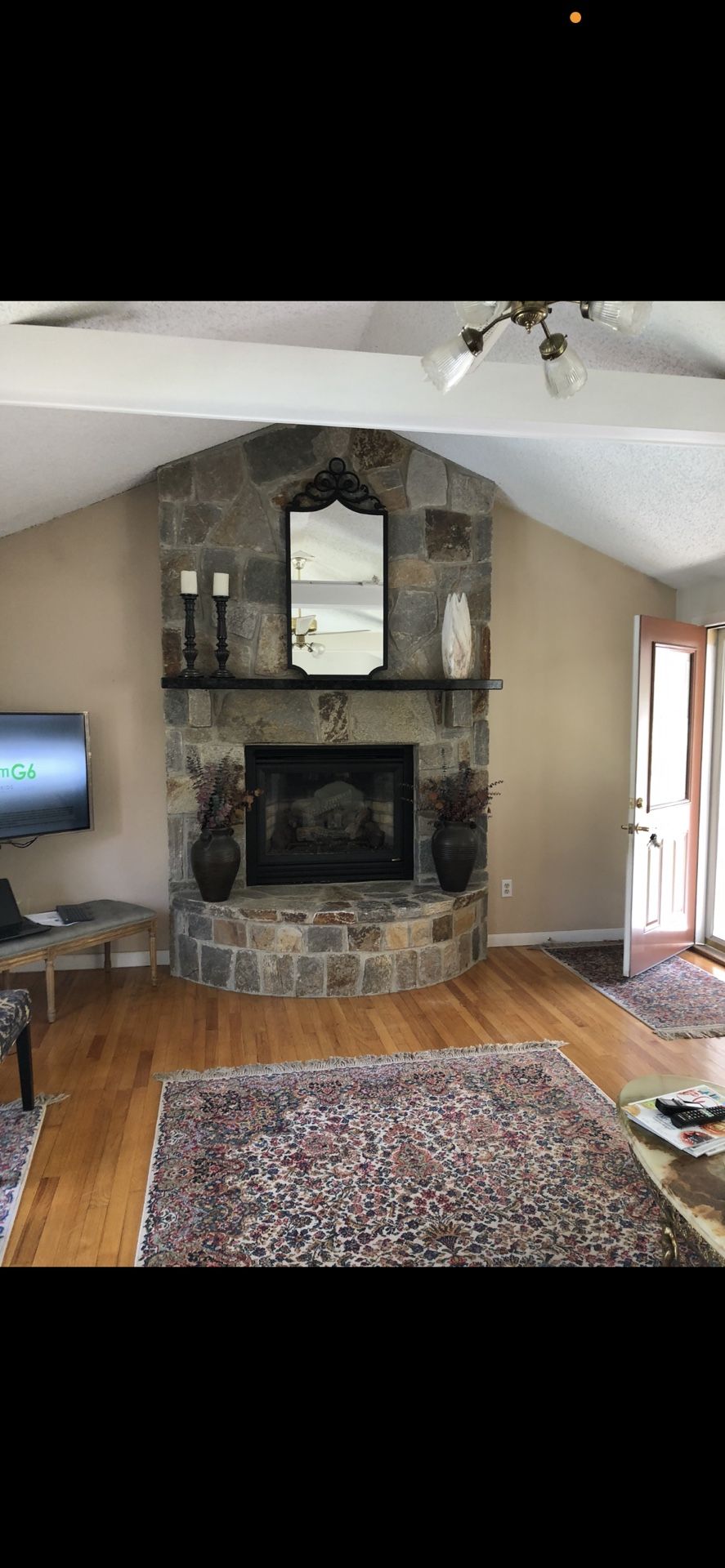 FirePlace Granite Mantle