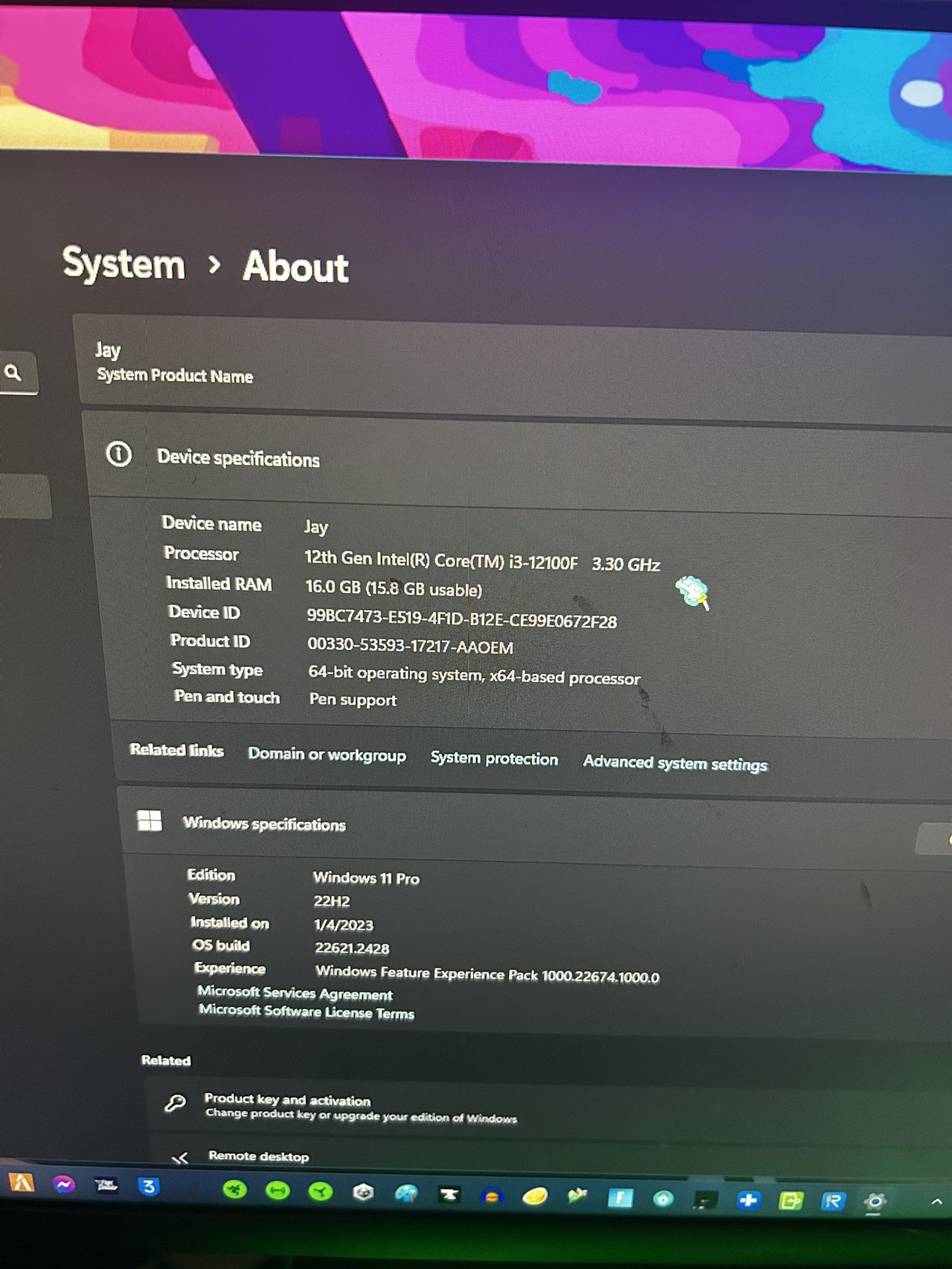 Custom Built Pc