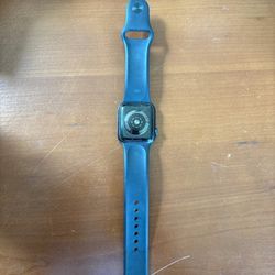 Apple Watch Series 5 space gray with Black sport band